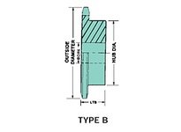 US Tsubaki 2042B19 5/8 BORE HT