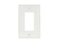 Cooper Eaton 2051W-BOX Wallplate 1G Decorator Thermoset Mid White | YarinInd