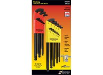 Bondhus 20599 Set 22 Stubby Ball End L-Wrenches IN/MM Double Pack | High-Quality Tools