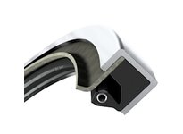 SKFSEAL 2100958 NBR single lip PTFE excluder on face of seal Flex design S.S. spring S.S. case oil seal