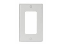 Cooper Eaton 2151W Wallplate 1G Decorator Thermoset White