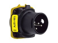 Meltric 22-18125-K16 DXN20 INLET POLY BLACK SIZE 1 | YarinInd