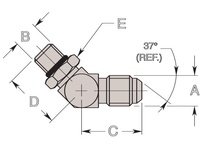 253018 FITTING-45 DEGREE MALE ELBOW