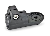 276-B50-IV-2-SW JW Wincoaluminum powder coated 5.83 inch long B50 diameter swivel clamp connector with stainless steel cap screw