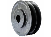 Browning 2VP84X 1 5/8 2 Groove A, B, 5V Belt Section Cast Iron Finish Bore FHP Variable Pitch Sheave, 1.625" Bore, 8.5" Outside 