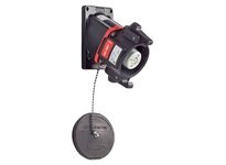 Meltric 28-17043 DXA1 RECEPTACLE/ANGLE ADAPTER METAL BLACK SIZE 2 IP 66/67 3P+G 20 A 480 VAC 60 Hz