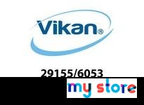 Vikan 29155/6053 Push Broom/Hazmat Handle 53" White | YarinInd