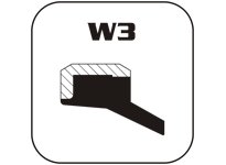 Harwal 30405/8W3 30 x 40 x 5/8W3 NBR WIPER | YarinInd