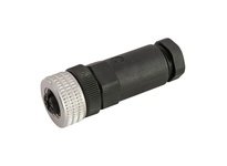 Remke 304AFW7 Single Key (M12) Micro-Link Field Attachable Connector 4 Pole Female PG7 Entry