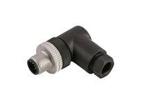Remke 304FFW9 Single Key (M12) Micro-Link Field Attachable Connector 4 Pole Male 90 deg PG9 Entry