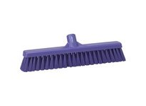 Vikan 31748 Broom Push Soft/Stiff 16.5" PP/PBT Purple | YarinInd