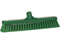 Vikan 31792 Broom Push Soft 16.5" PP/PBT Green | High-Quality Cleaning Tool