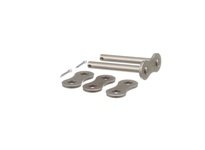 Morse 60-2 C/L C/P S/F Standard Roller Chain Cotter Pin Connecting Link, Steel, 0.75" Chain Pitch, Chain Size 60, 2 Strands, 0.4