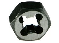 DRILLCO 336E280A 28MM-1.5 Hexagon Rethreading Dies Carbon Bright