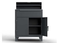 StrongHold 34-SD-TD-281 Industrial Shop Desk with Drawer 36x28x42 | YarinInd