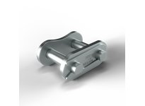 HKK SR035SCL1 35 Stainless Steel (304) SP/CLIP C/L 3/8" pitch35 Stainless Steel, Connecting Link, Spring Clip Type