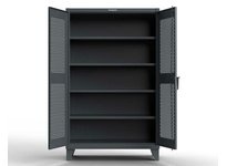 StrongHold 36-V-244 Ventilated Industrial Storage Cabinet 36x24x72 4 Shelves