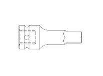 Sunex Tools 36473 3/8" Dr. 1/4" Hex Impact Socket | High-Quality Industrial Tool
