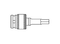 Sunex Tools 365814 3/8" Dr. 1/2" Universal Hex Bit Driver Impact Sock
