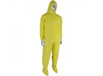 3679B/L PosiWear UB Plus Yellow Coverall Hood/Boot Elastic Wrist/Ankle