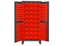 Durham 3702-132-1795 14G-HDC 24X36X78 132B 6BA CH 95 W/ RED BINS