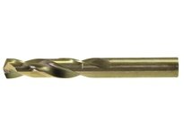 DRILLCO 380C008 8 Cobalt Screw Machine Length Drills Cobalt Bronze 135 degree Point