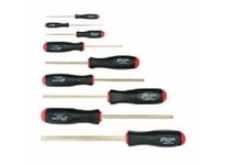 Bondhus 38699 Set 9 GoldGuard Plated Ball End Screwdrivers 1.5-10mm | Durable Tools