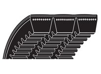 Bestorq 4/BX124 Classical Cogged BANDED V-BELT