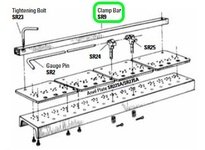 Flexco 40498 SR9-60 CLAMP BAR ASSEMBLY