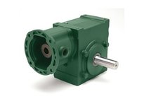 Dodge 40A40LR14 40:1 Ratio Double Solid Output Shaft 140TC Flange 4" Center Distance Green PaintRatio: 40:1Center Distance: 4"In