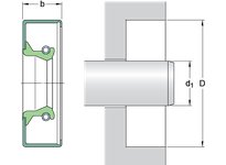 SFKSEAL 40X90X8 CRW1 R | YarinInd