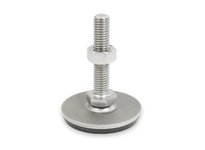 JWWINCO 41-60-1/2X13-150-D3-SK GN41-60-1/2X13-150-D3-SK Leveling Feet, Stainless Steel, Thread:1/2-13" Stud:5.91"