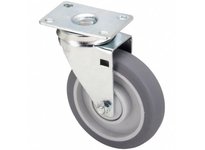 416P30 Debris-Resistant Standard Plate Caster Swivel | YarinInd