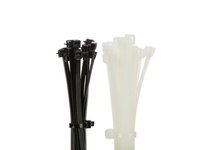 NSI 418H-ID 4 HORIZONTAL FLAG TIE NATURAL 18LB MIN. TENSILE STRENGTH