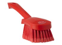 Vikan 41944 Brush Washing Soft-Split 10" PP/PBT Red | Industrial Cleaning Tool