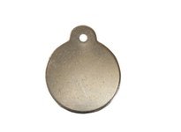 Hanson 43128 ROUND TAG-W/ EAR 316 STAINLESS STEEL 1-1/4" | 10PK