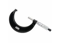 Starrett 436.1XRL-3 Outside Micrometer, Ratchet Thimble, Carbide Anvil-Spindle, 2-3" Range, .001"Outside Micrometer, Ratchet Thi