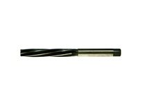 DRILLCO 445E140 5/8 Hand Reamer High Speed Steel Bright & Black Spiral Flute