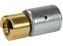 Dixon 4NS6-B-WF Dix-Lock® N-Series Bowes Interchange Coupler with Ferrule Female Head