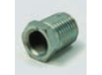 Lubesite 50-2 1/4in NPT(M) x 1/8in NPT(F) Bushing Adapter - Chrome Finish | YarinInd