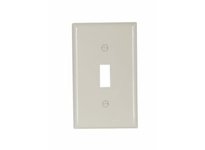 Cooper Eaton 5134LA Wallplate 1G Toggle Nylon Light Almond | Durable & Stylish