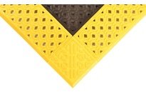 NoTrax 520S3096BY Injection Molded 520 Cushion-Lok 30"X96" Black/Yellow