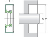SKFSEAL 52X72X8 CRWA1 V SMALL BORE SEALS | High-Quality Industrial Seals