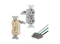 Cooper Eaton 5362RDM ReceptacleDup 20A125V 2P3W ConstGrdeB&S MOD RD