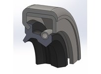 Dichtomatik 53675TA Nitrile Double Lip Spring Double Case Shaft Seals | Quality Industrial Supplies