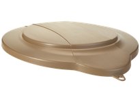 Vikan 568766 Lid Pail 3 gal. PP Brown | Durable Industrial Supplies