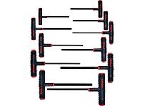 60611 11pc. Inch w/Pouch 6" Arm Power-T T-Handle Hex Key Set 6 Inch Series