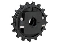 614-240-3 NS8500-21T Thermoplastic Split Sprocket TEETH: 21 BORE: 60mm Square | Industrial Supplies