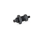 JWWINCO 617-8-5/8X11-GK GN617-8-5/8X11-GK Indexing Plunger with Lock Nut, Non Locking Type, Steel, Thread:5/8-11"