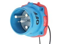 Meltric 63-88043-972 DSN100 INLET POLY BLUE SIZE 4 | YarinInd